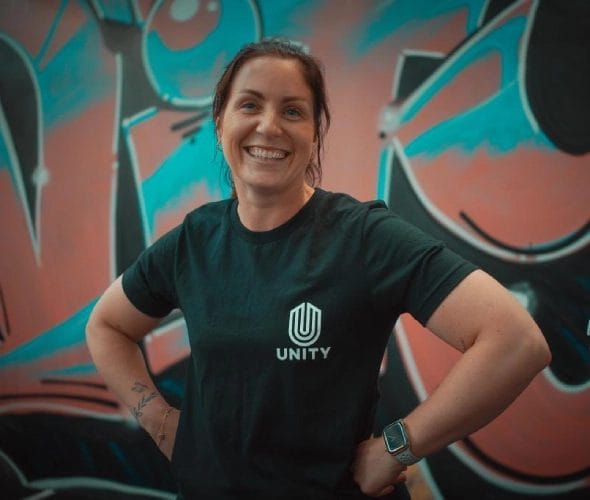 Lara Jessop coacha t UNITY