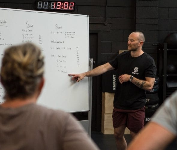 Liam Smith coach at UNITY